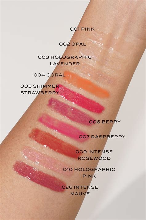 dior lip gloss personalised|dior lip gloss color chart.